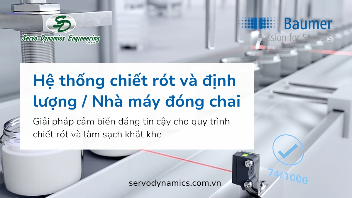 Hệ thống chiết rót và định lượng Nhà máy đóng chai