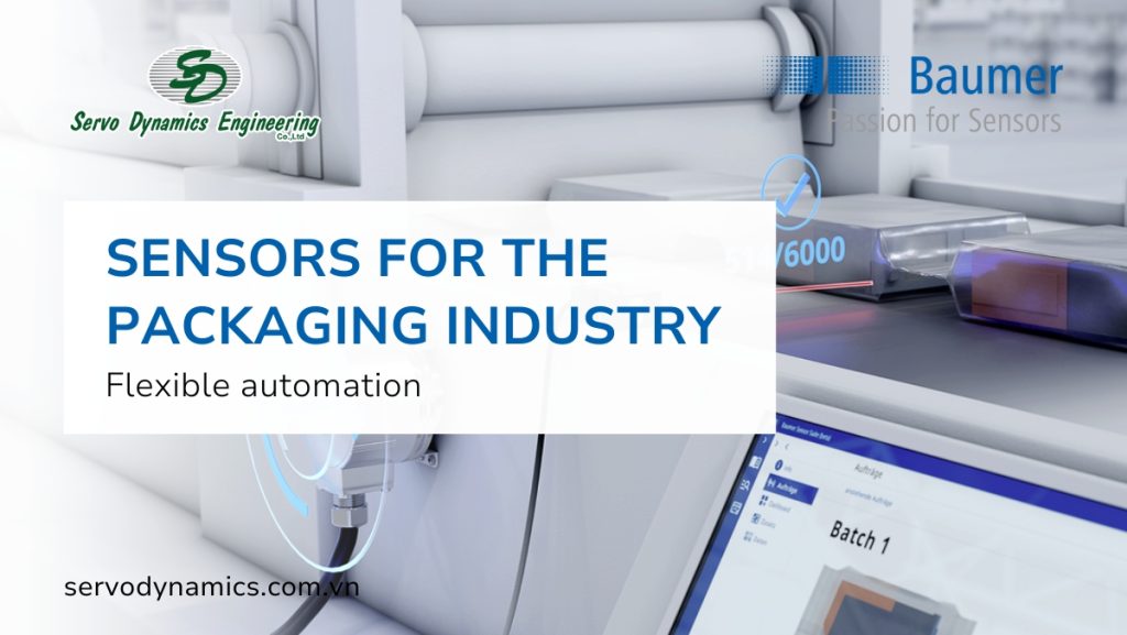 Sensors for the packaging industry