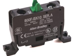 800F-BX10 22mm Contact Block 800F PB, Pack qty.10