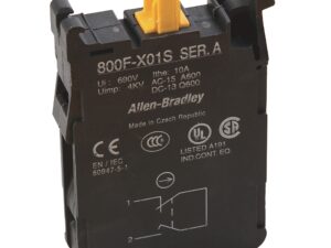 800F-X01S 22mm Contact Block 800F PB, Pack qty.10